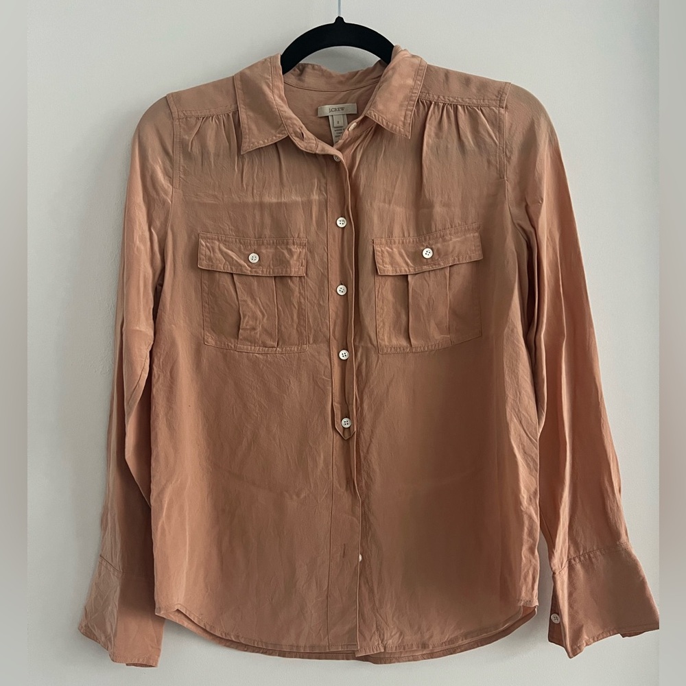 J.Crew Silk Top